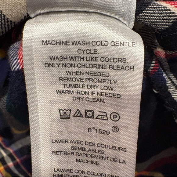 Lauren Ralph Lauren Multicolor Plaid Button Down Shirt - Picture 6 of 7